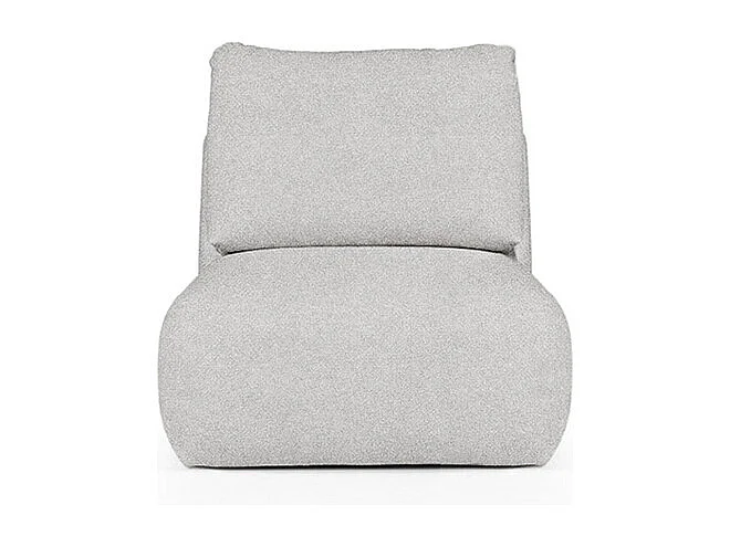 Mirel fauteuil zonder armleuningen grijs