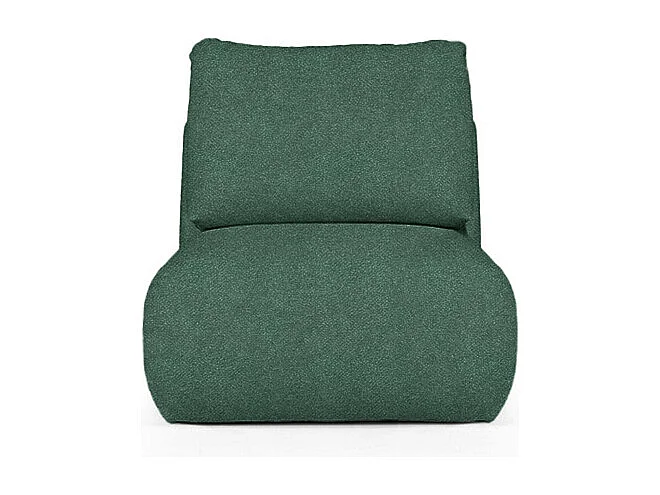 Mirel fauteuil zonder armleuningen groen