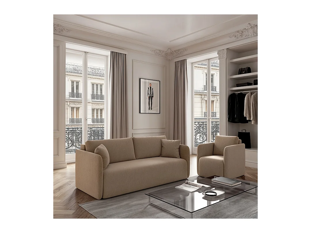 Rodier Fauteuil Chaum camel