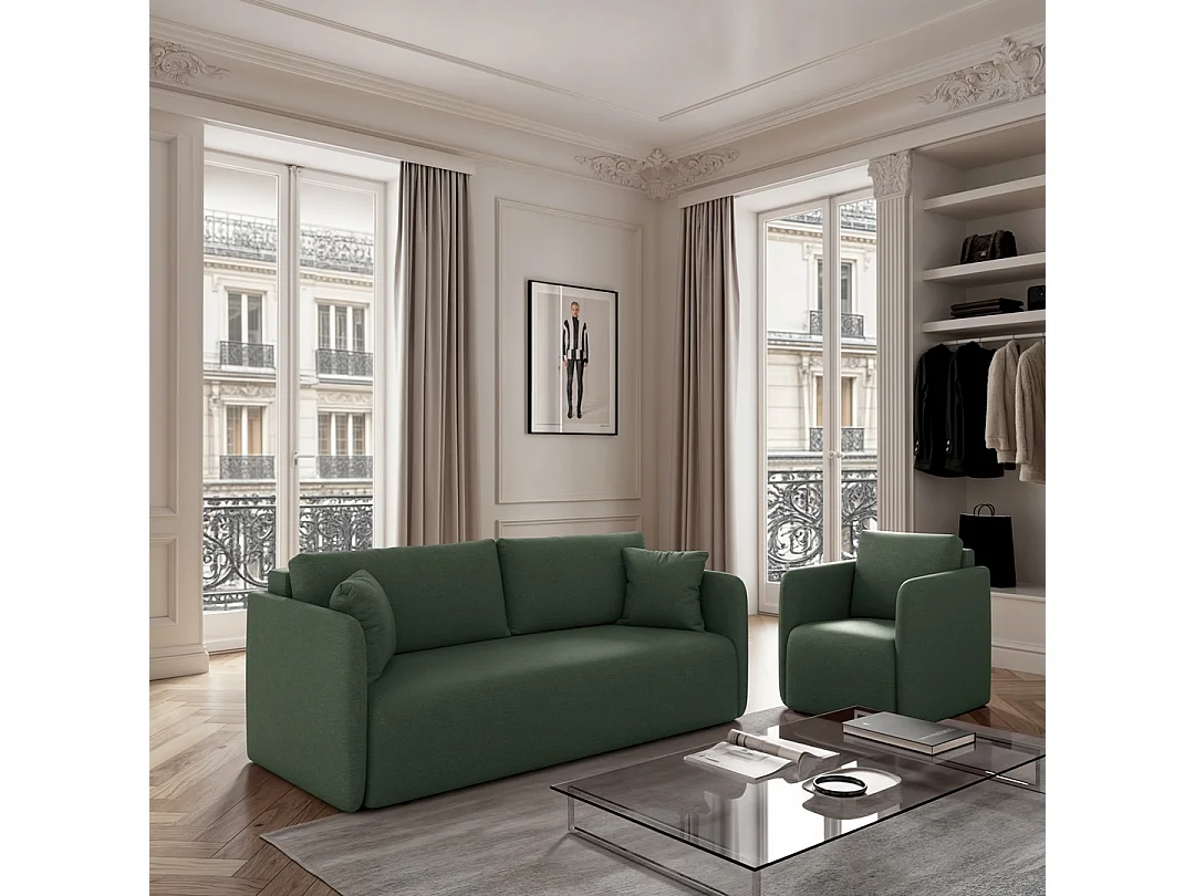 Chaum fauteuil groen