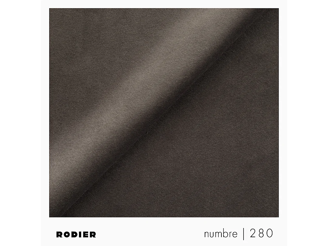 Rodier Grand Canapé d'angle gauche convertible Rene gris cendré