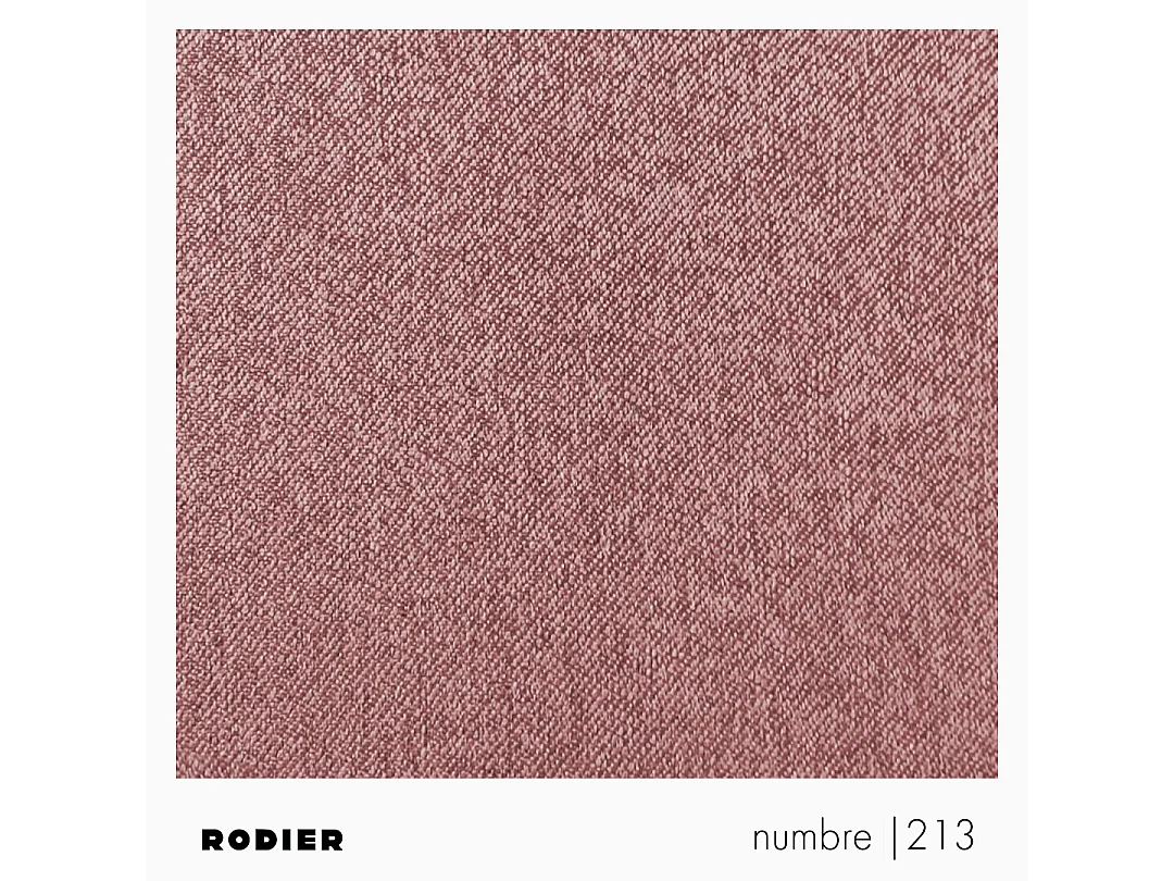 Rodier Canapé d'angle droit convertible Brim rose