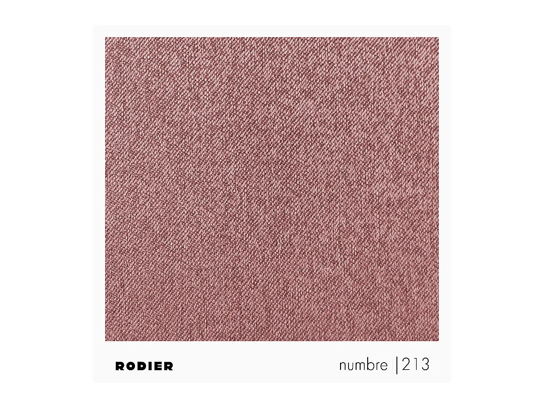 Rodier Canapé d'angle gauche convertible Brim rose
