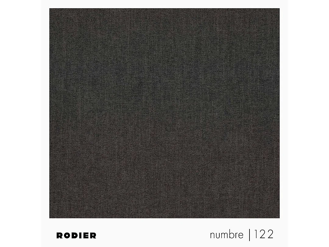 Rodier Canapé d'angle gauche convertible Villet anthracite