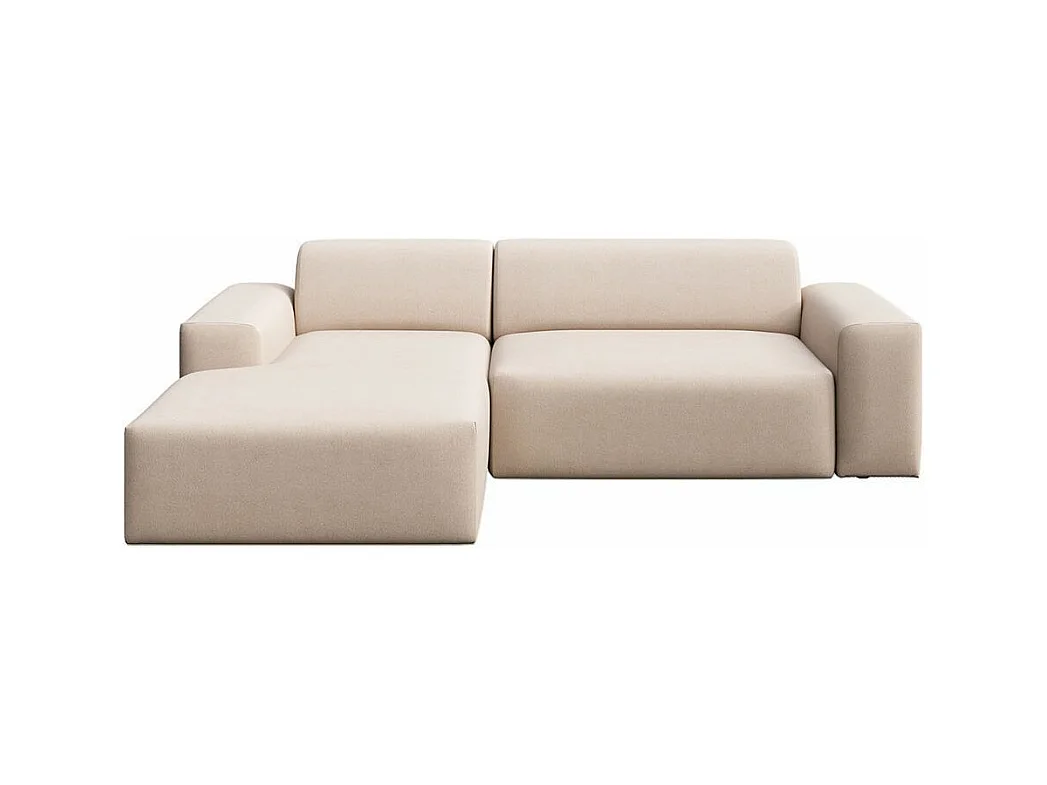 Rodier Canapé d'angle gauche convertible Villet beige