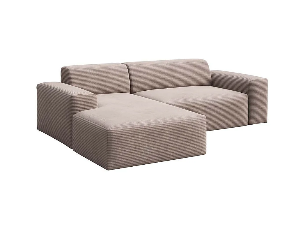 Rodier Canapé d'angle gauche Villet écru