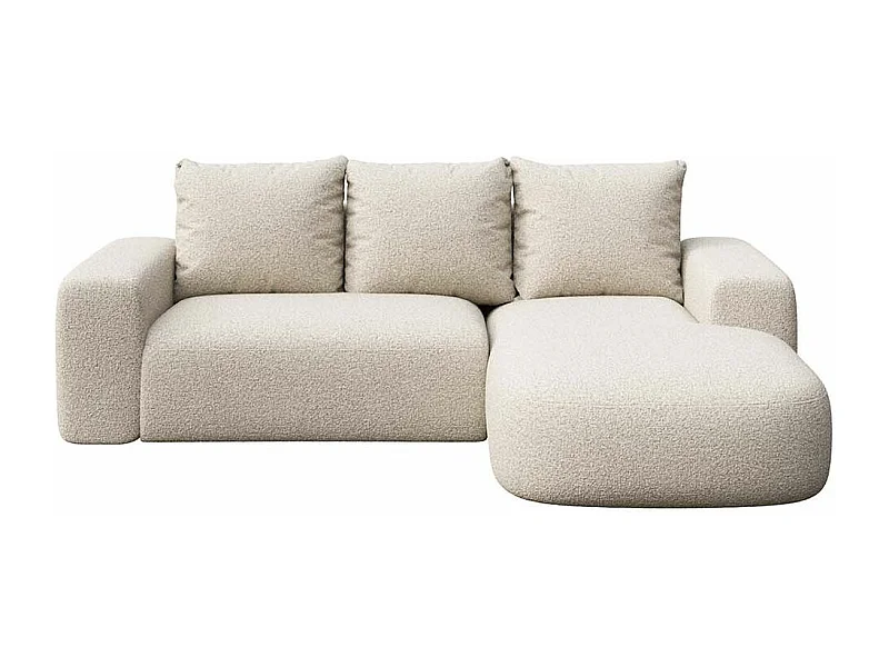 Rodier Canapé d'angle droit Monce beige