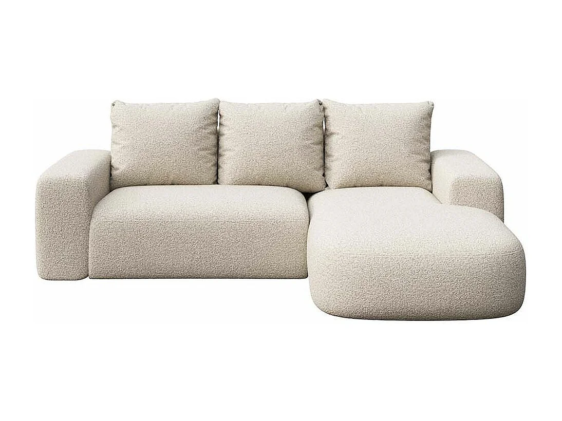 Rodier Canapé d'angle droit Monce beige