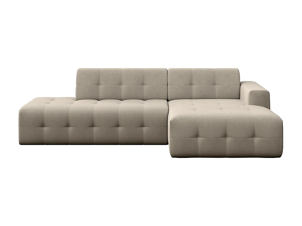 Rodier Canapé d'angle droit Tuil beige foncé