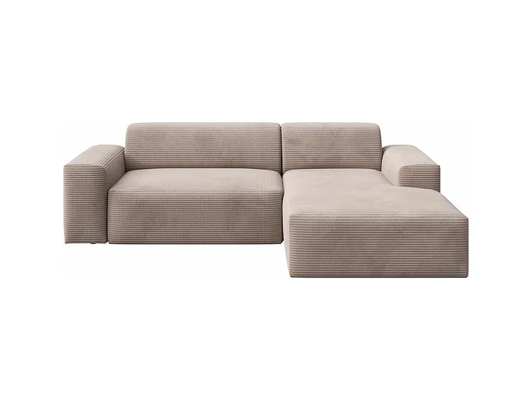 Villet chaise longue bank rechts beige