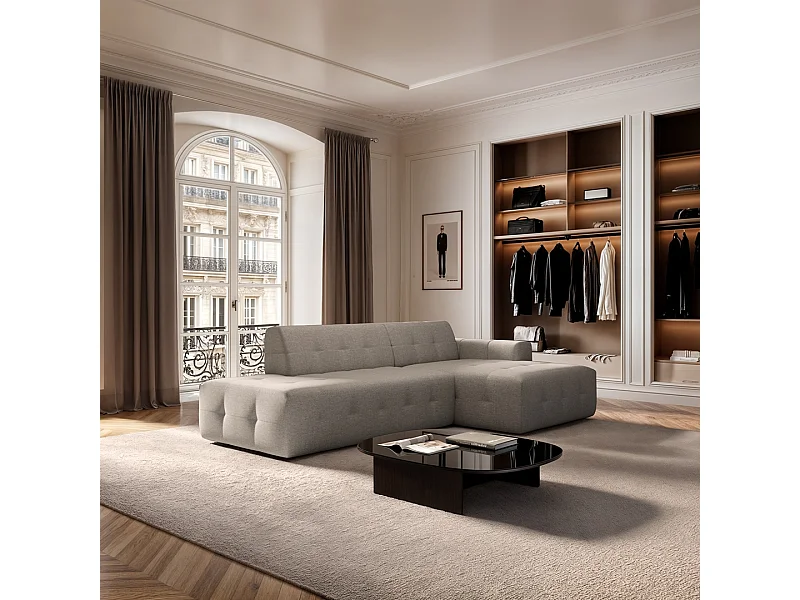 Tuil chaise longue sofa camel