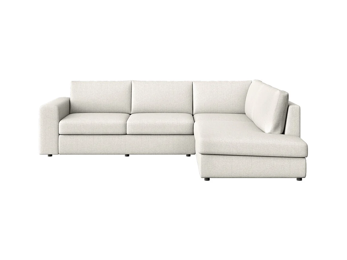 Rodier Canapé d'angle droit Baga crème