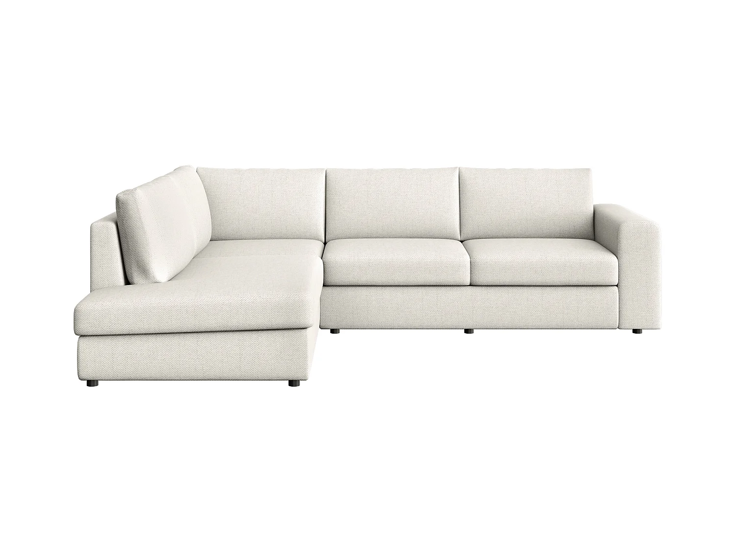 Rodier Canapé d'angle gauche Baga crème