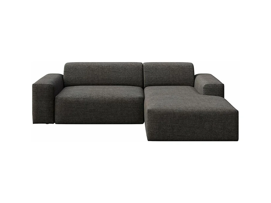 Rodier Canapé d'angle droit Villet anthracite