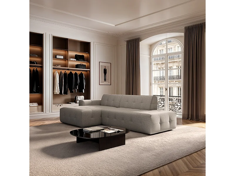 Tuil chaise longue sofa camel