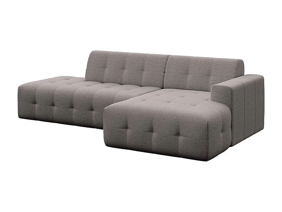 Rodier Canapé d'angle droit Tuil gris