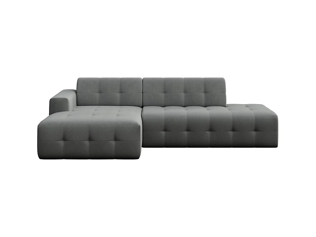 Rodier Canapé d'angle gauche Tuil gris argenté