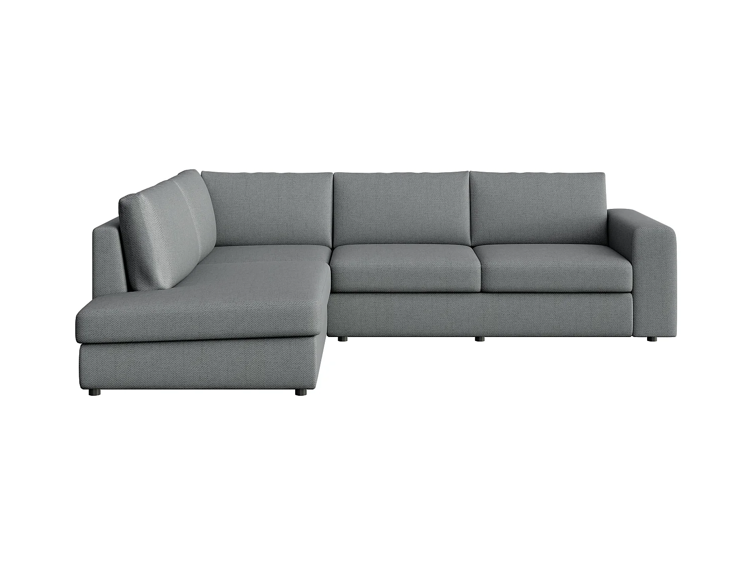 Rodier Canapé d'angle gauche Baga gris