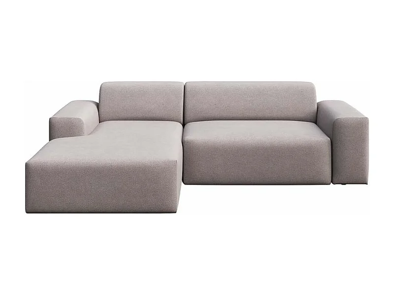 Villet chaise longue bank links grijs