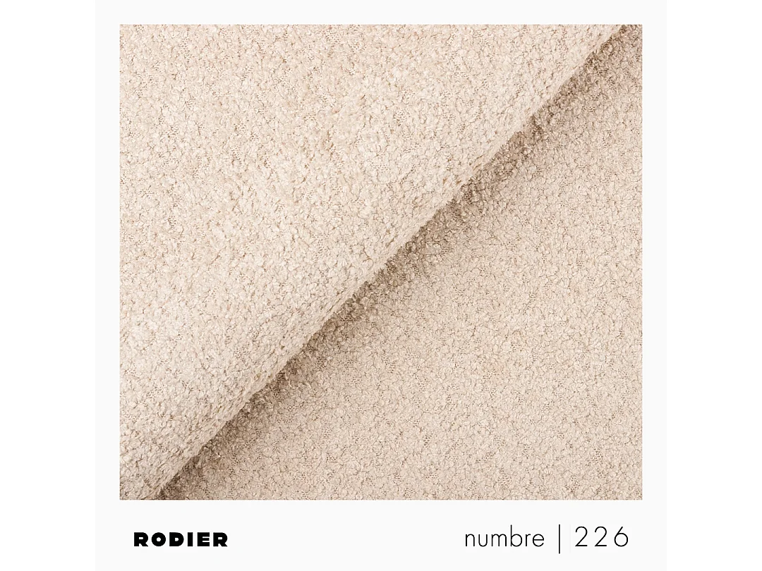 Rodier Pouf Rene beige clair