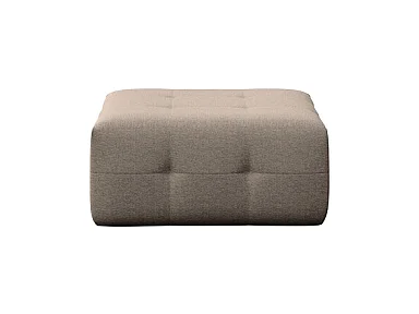 Tuil elegant poef camel