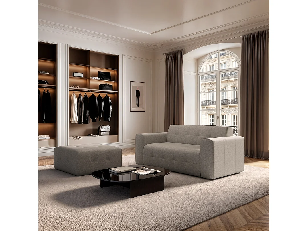 Rodier Pouf Tuil camel