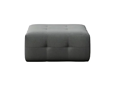 Rodier Pouf Tuil gris argenté