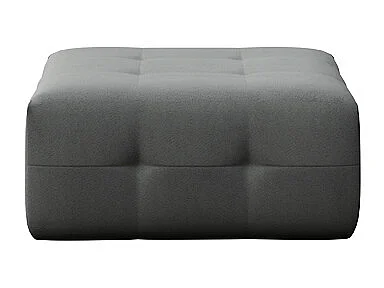 Rodier Pouf Tuil gris argenté