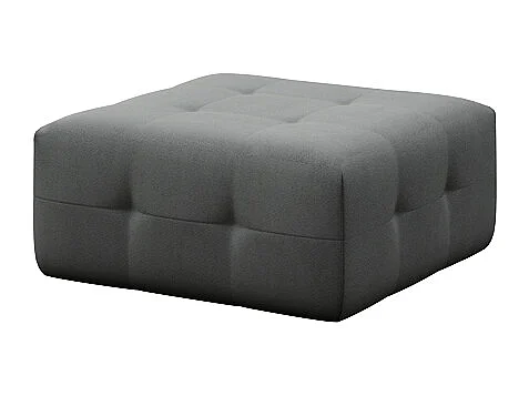 Rodier Pouf Tuil gris argenté