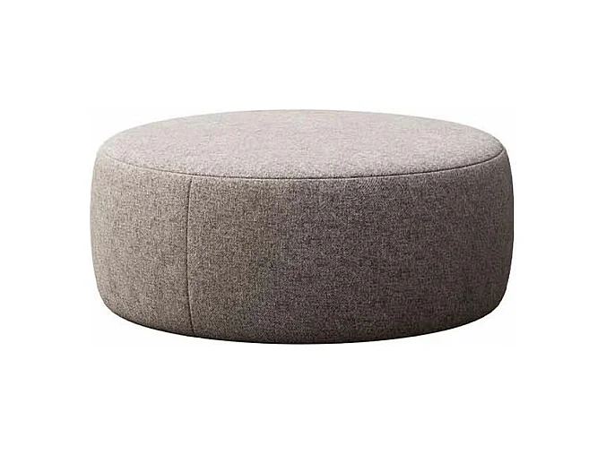 Rodier Pouf Monce gris clair