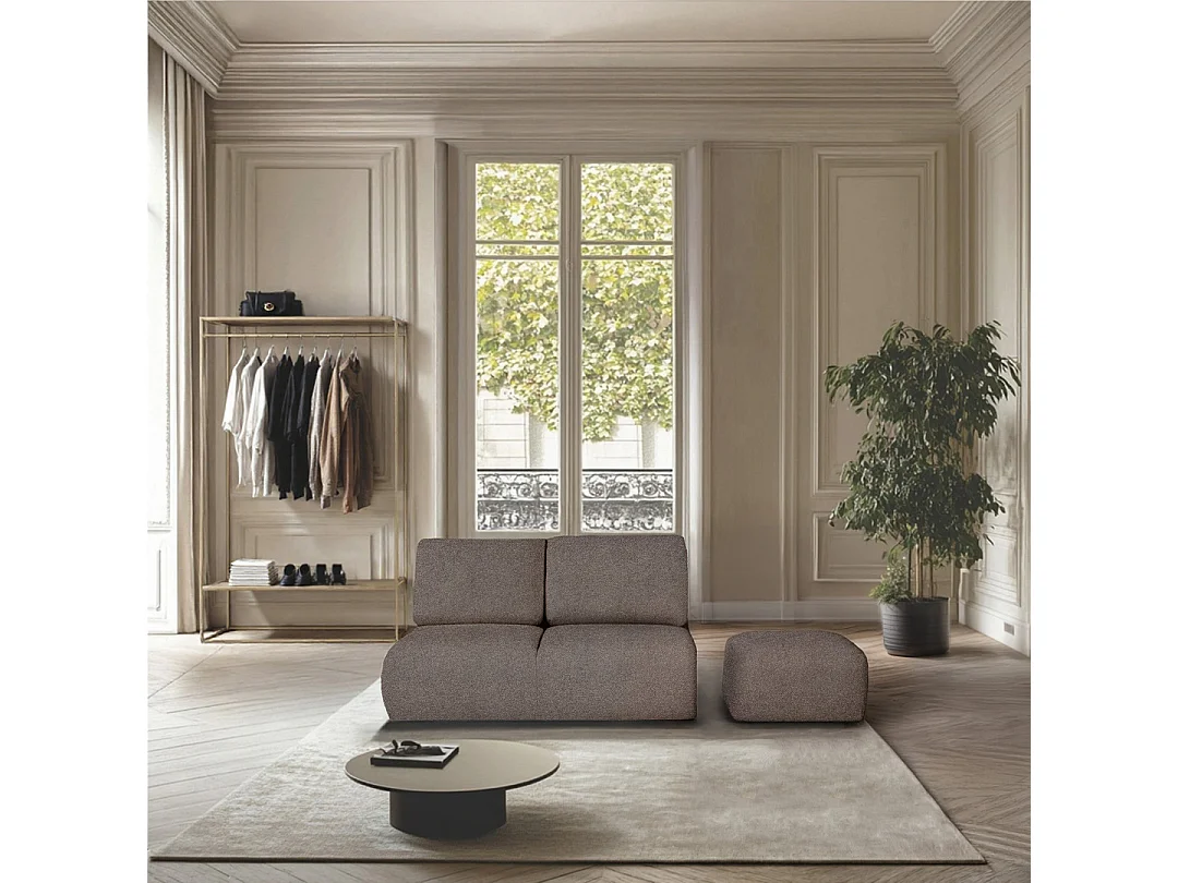 Rodier Pouf Mirel brun