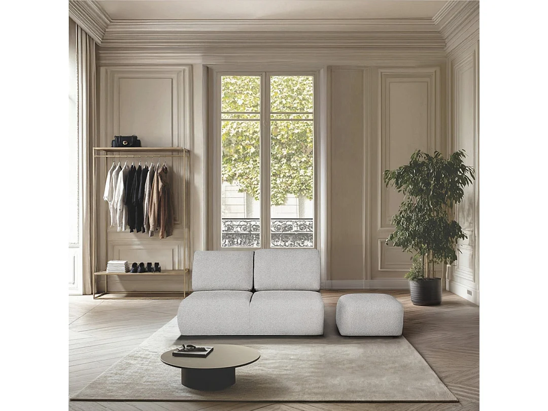 Rodier Pouf Mirel gris