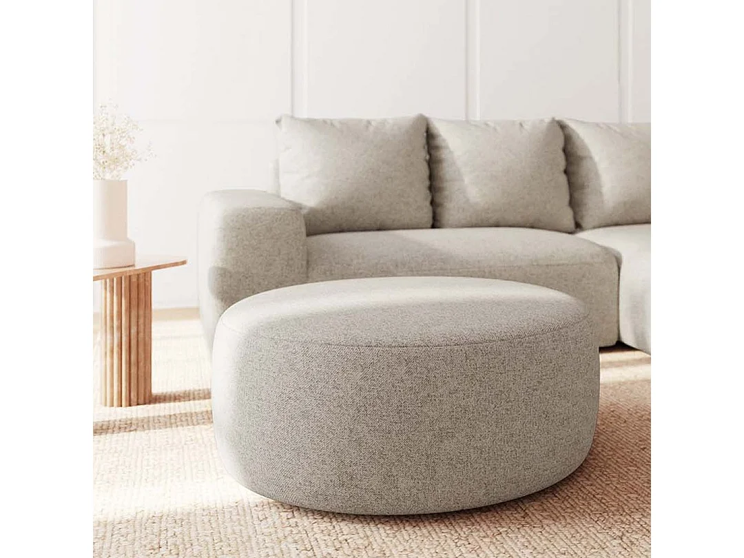 Rodier Pouf Monce beige clair