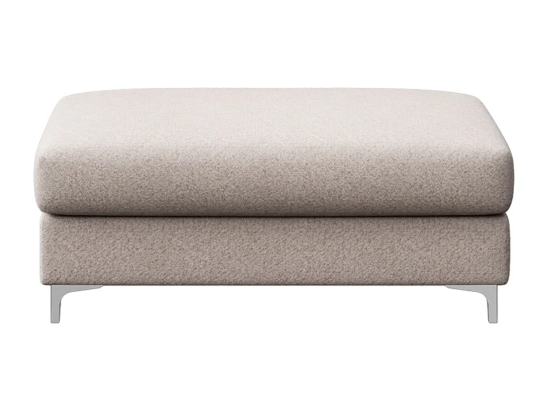 Rodier Pouf Rene gris clair