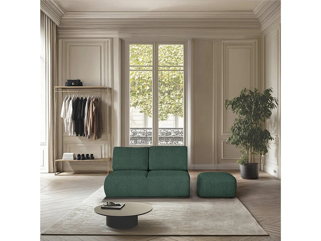 Rodier Pouf grand Mirel vert
