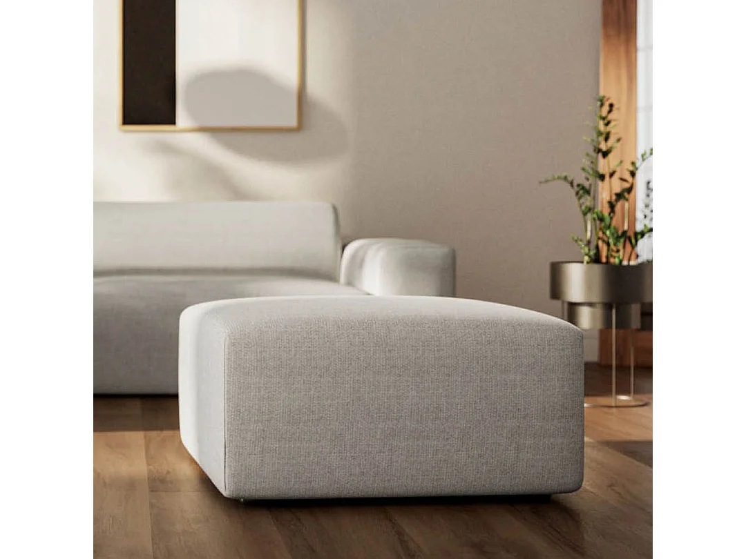 Rodier Pouf Villet beige clair