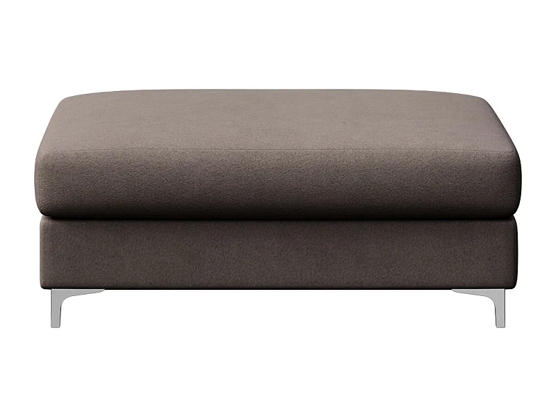 Rodier Pouf Rene gris cendré