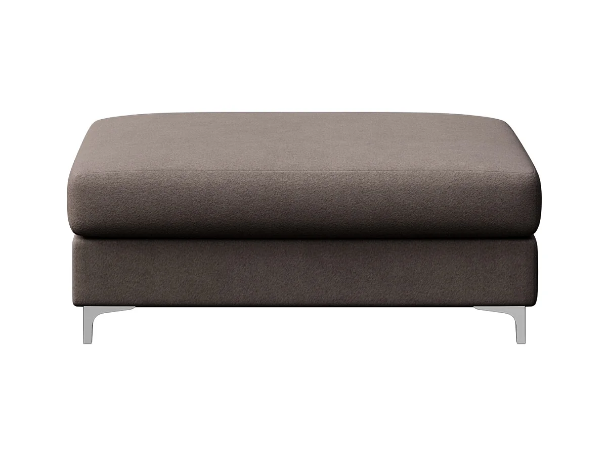 Rodier Pouf Rene gris cendré