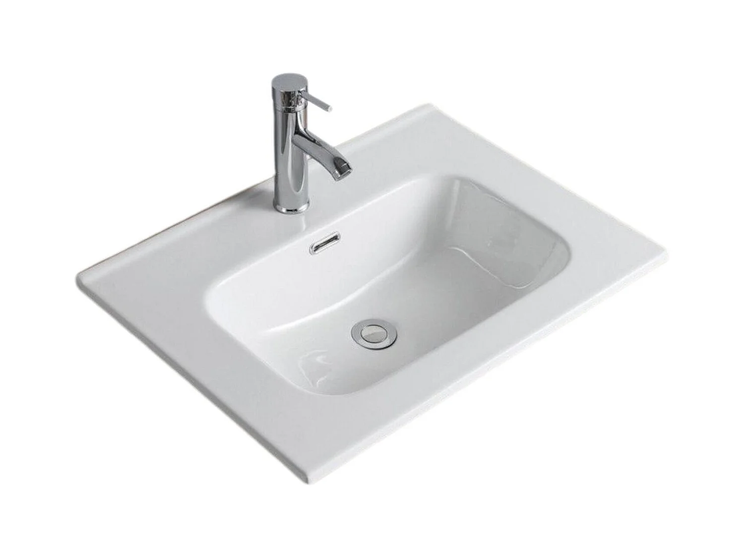 Lavabo da incasso in ceramica Ila