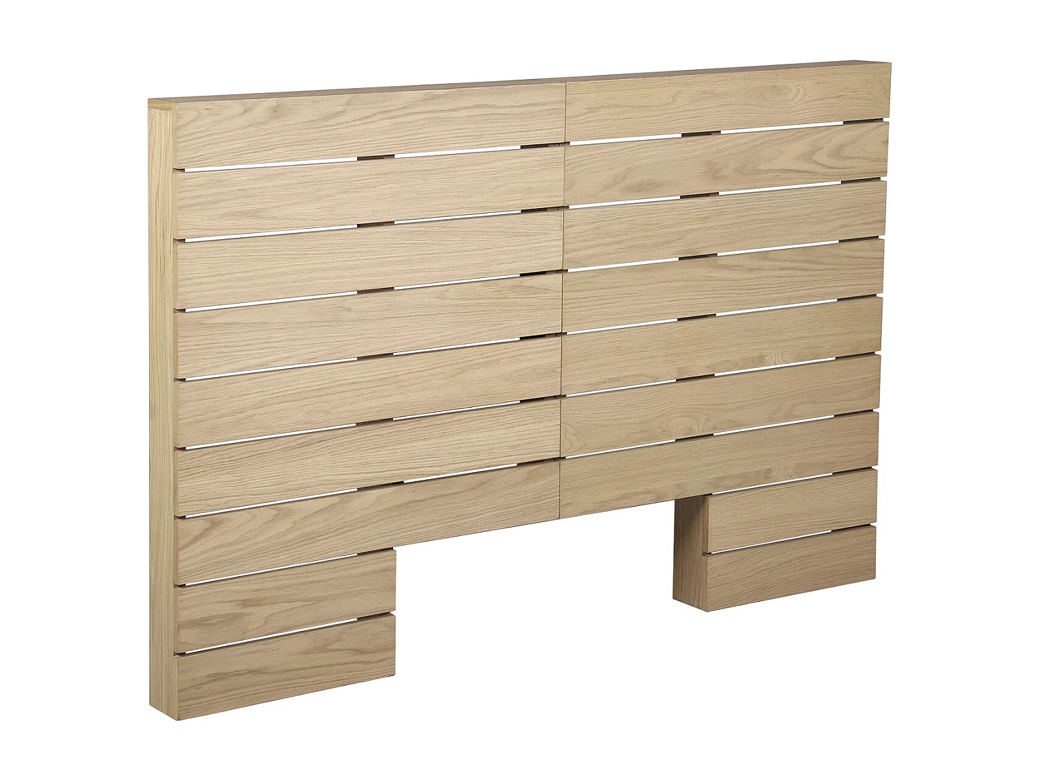 Tête de lit palette en chêne 165cm