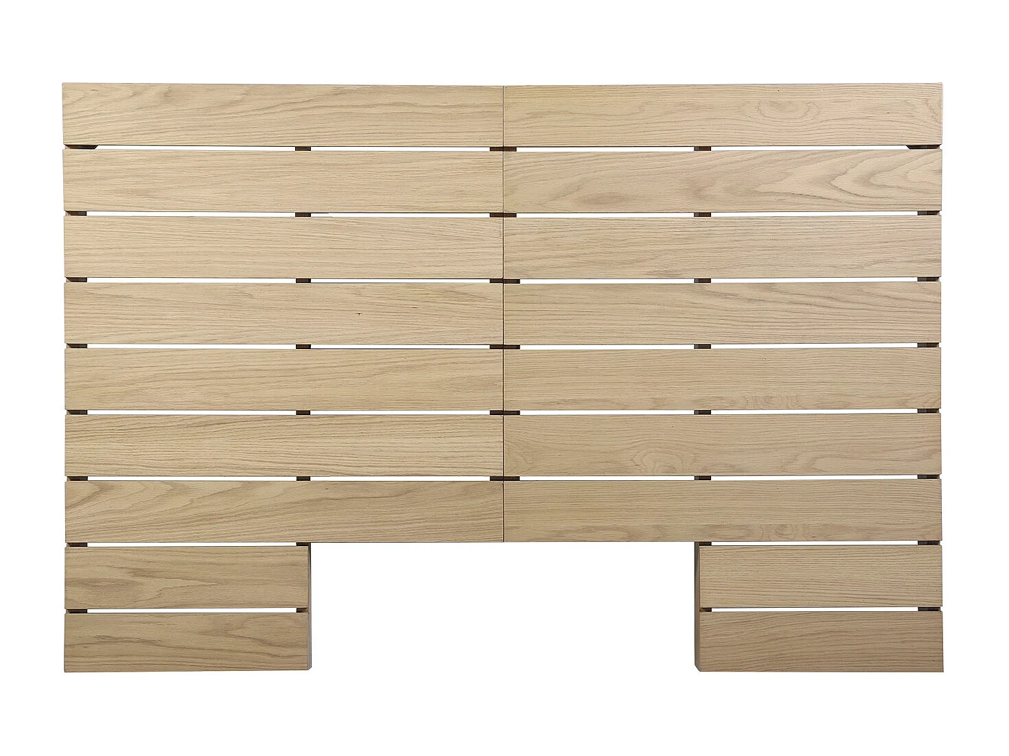 Tête de lit palette en chêne 165cm