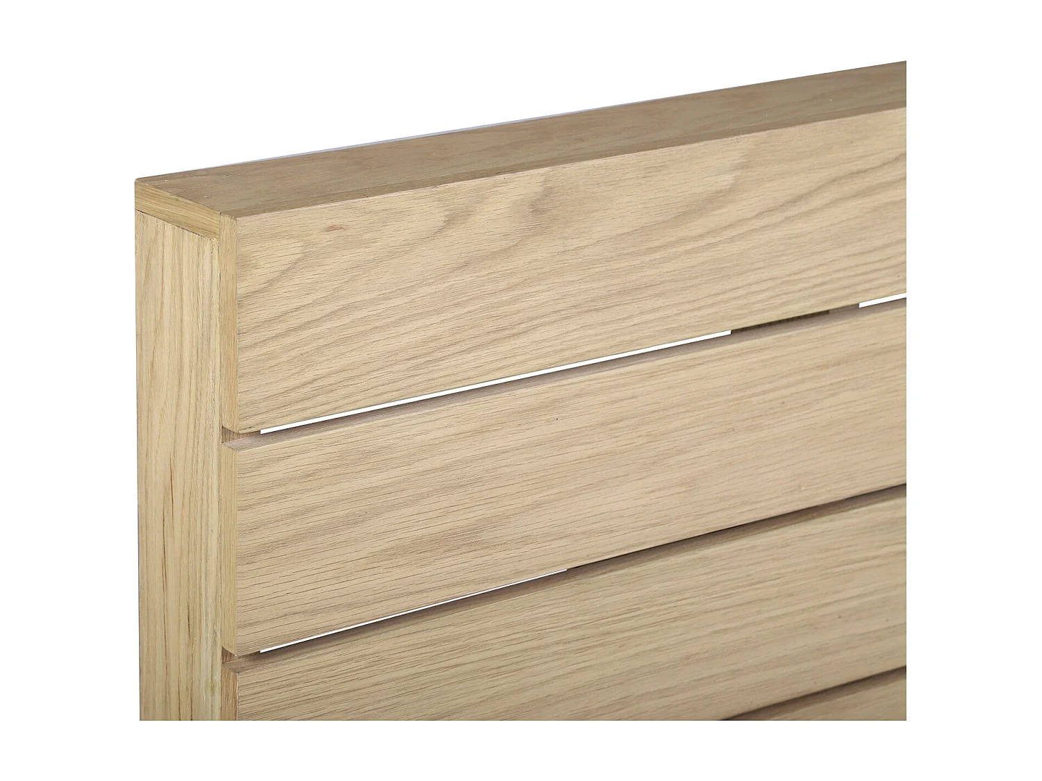 Tête de lit palette en chêne 165cm