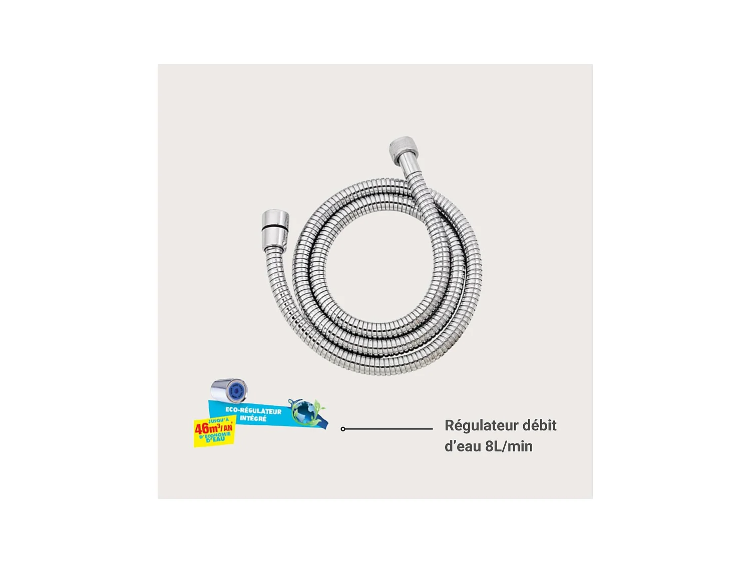 AXON roestvrijstalen slang