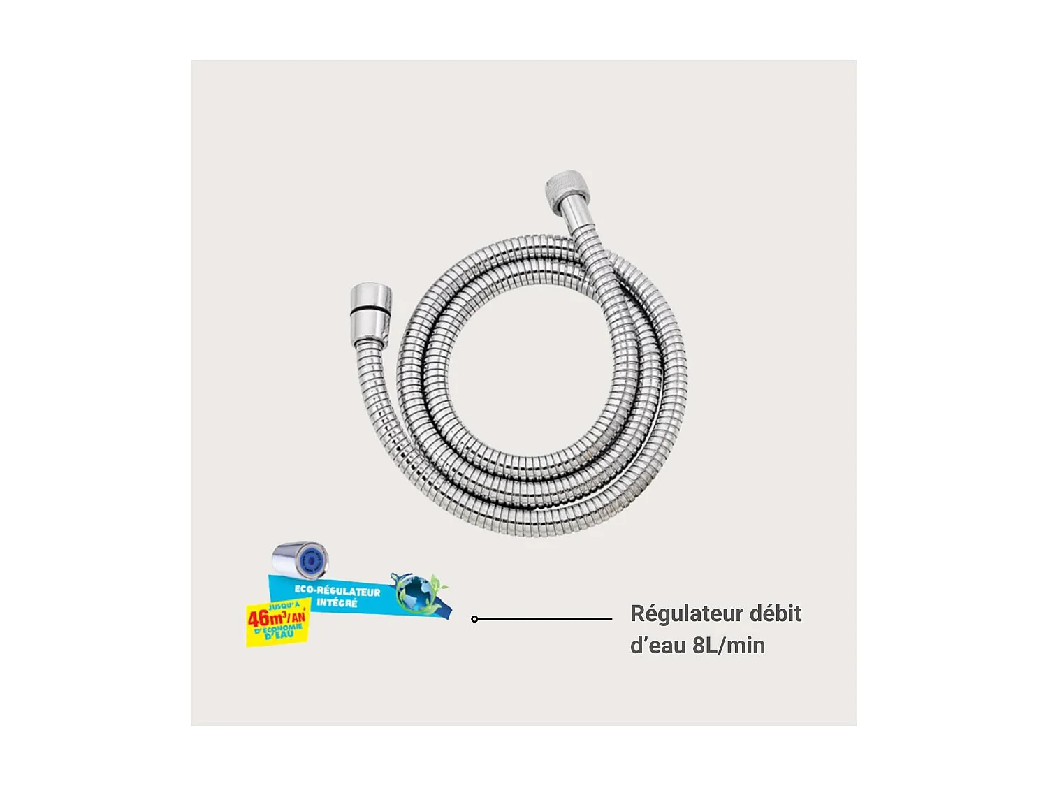 AXON roestvrijstalen slang