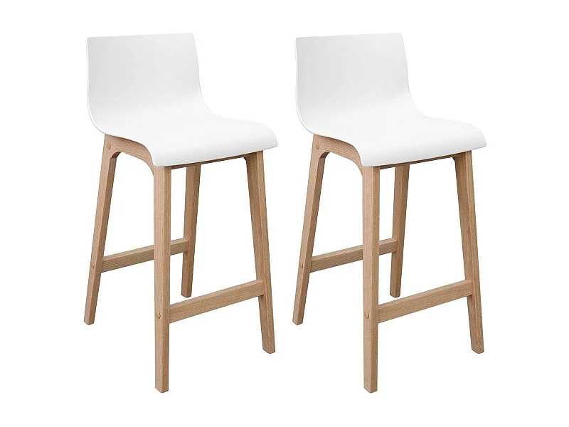 65 cm TANNA Barhocker aus Eiche