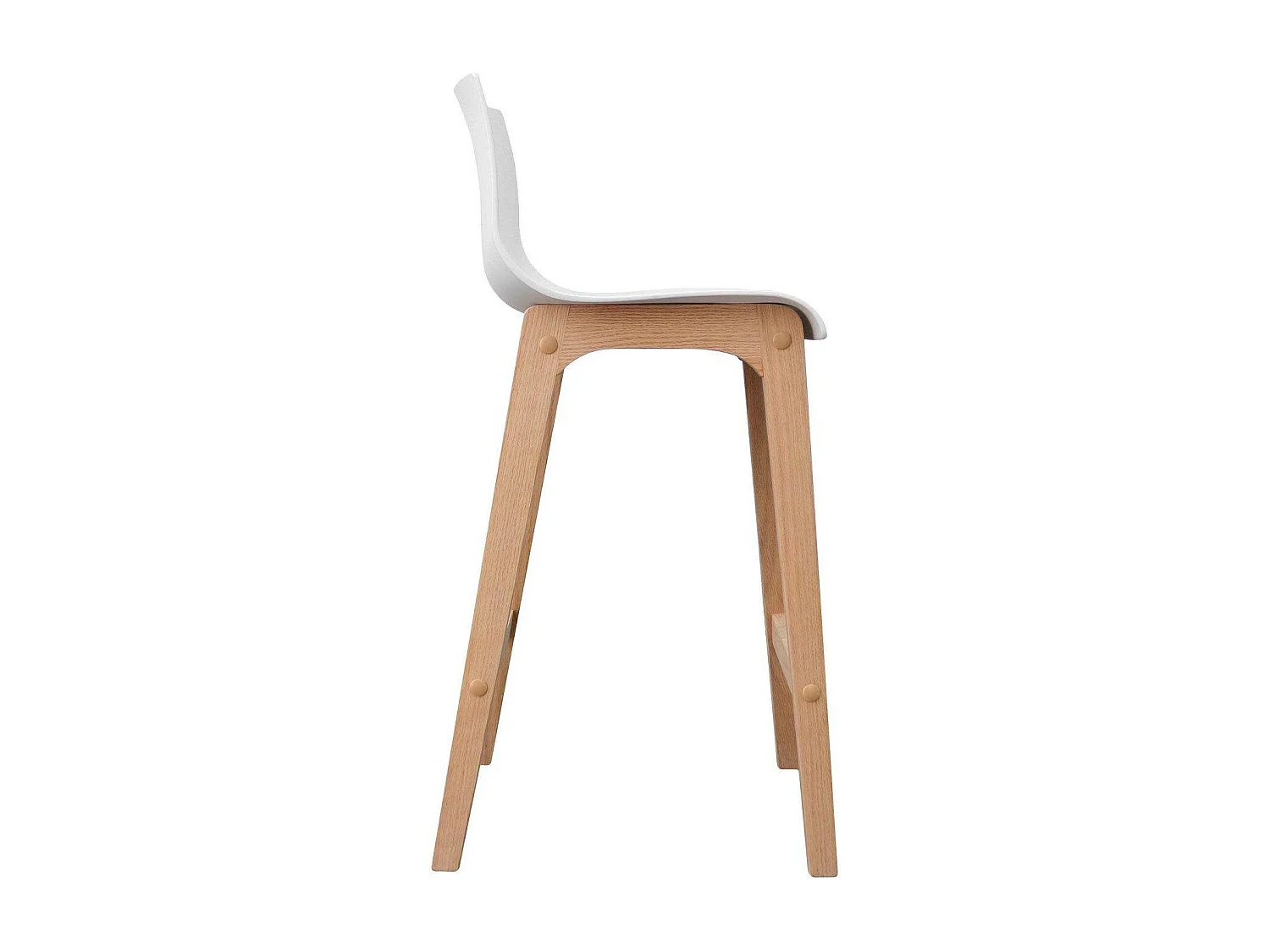 Set di sgabelli da bar in rovere TANNA da 65 cm