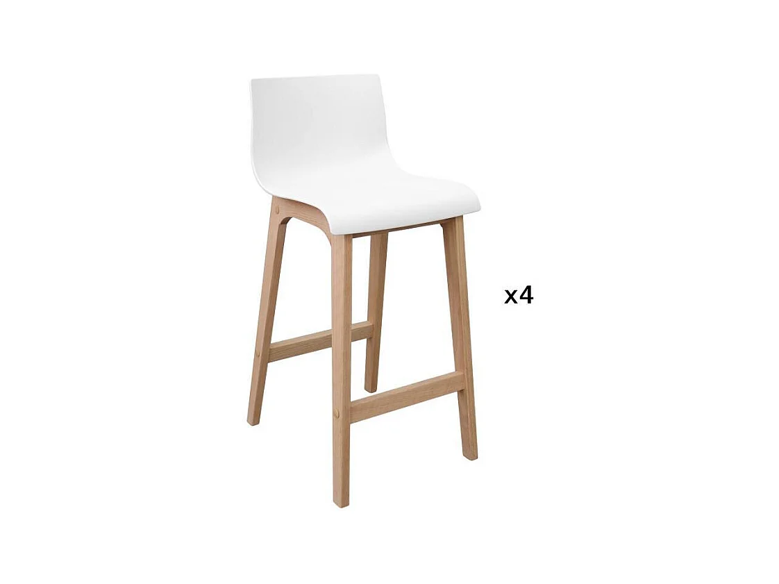 65 cm TANNA Barhocker aus Eiche