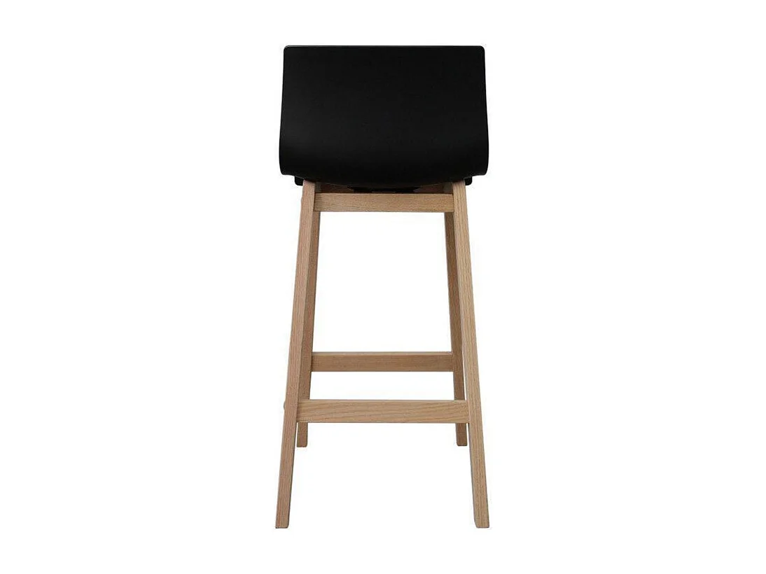 Lot de tabourets de bar en chêne 65cm TANNA