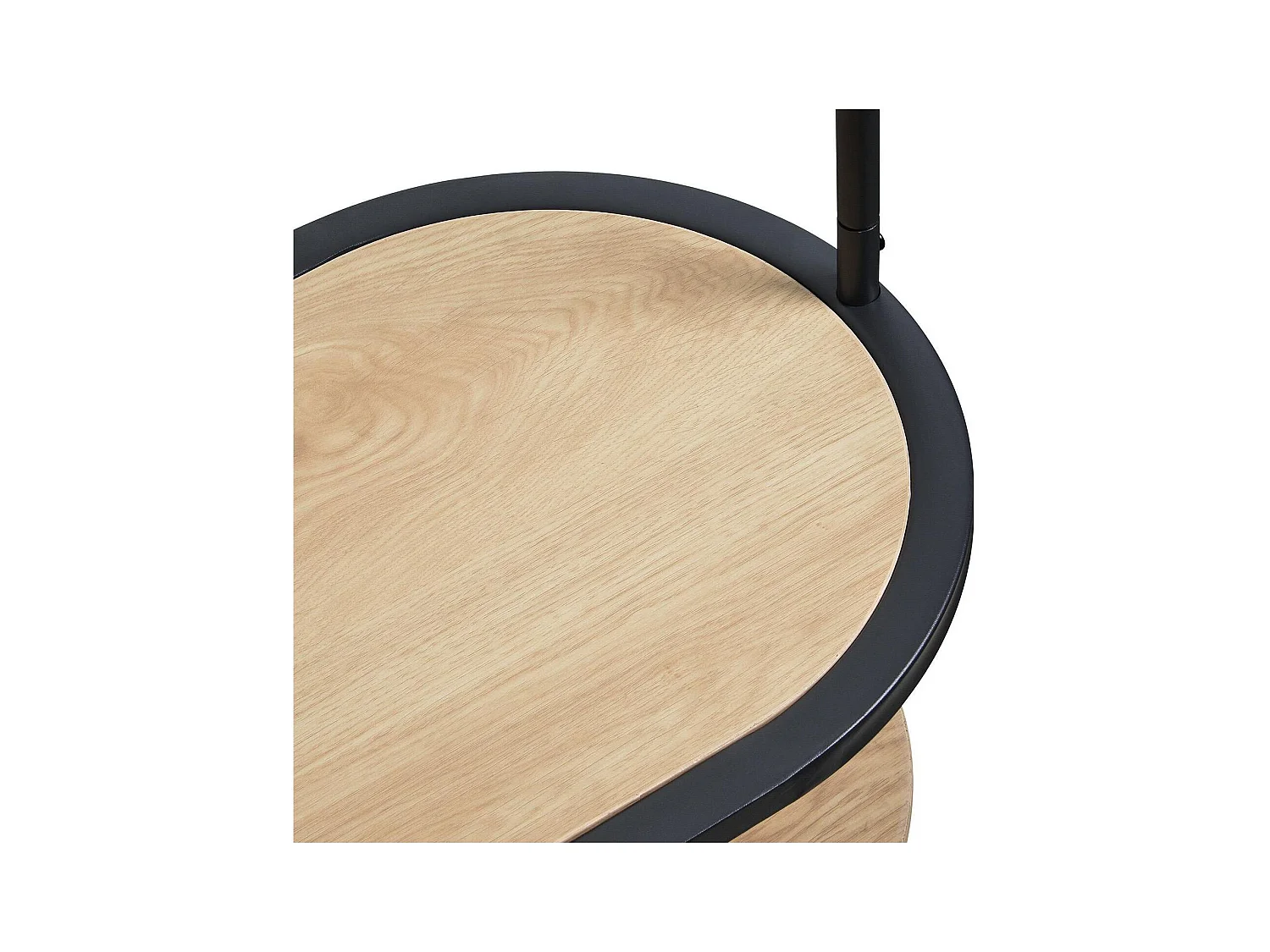 Puerta de guardarropa de metal y madera L60 x H180 cm WILKO