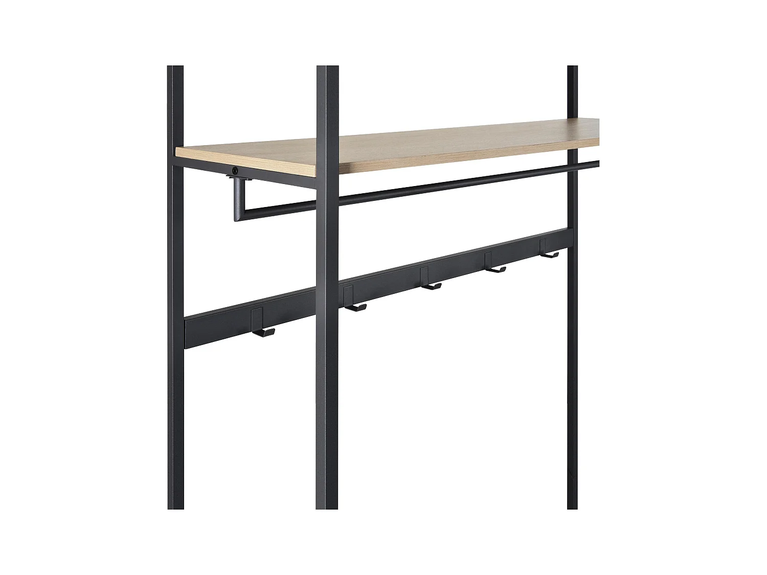 JUNE houten en metalen entreerek